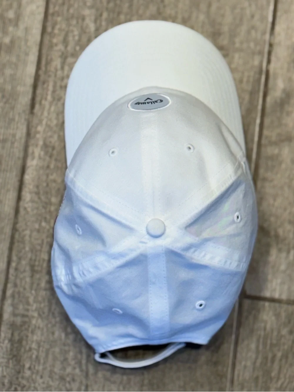 2 Callaway Heritage Twill Adjustable Golf Hats Unstructured Blue & White NWOT